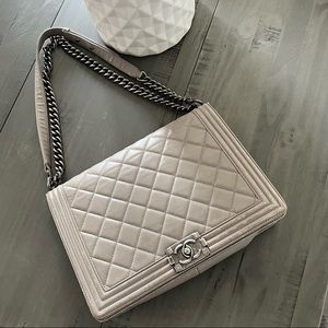 100% Authentic Chanel Boy Bag